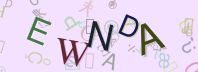 This is a captcha-picture. It is used to prevent mass-access by robots. (see: www.captcha.net)